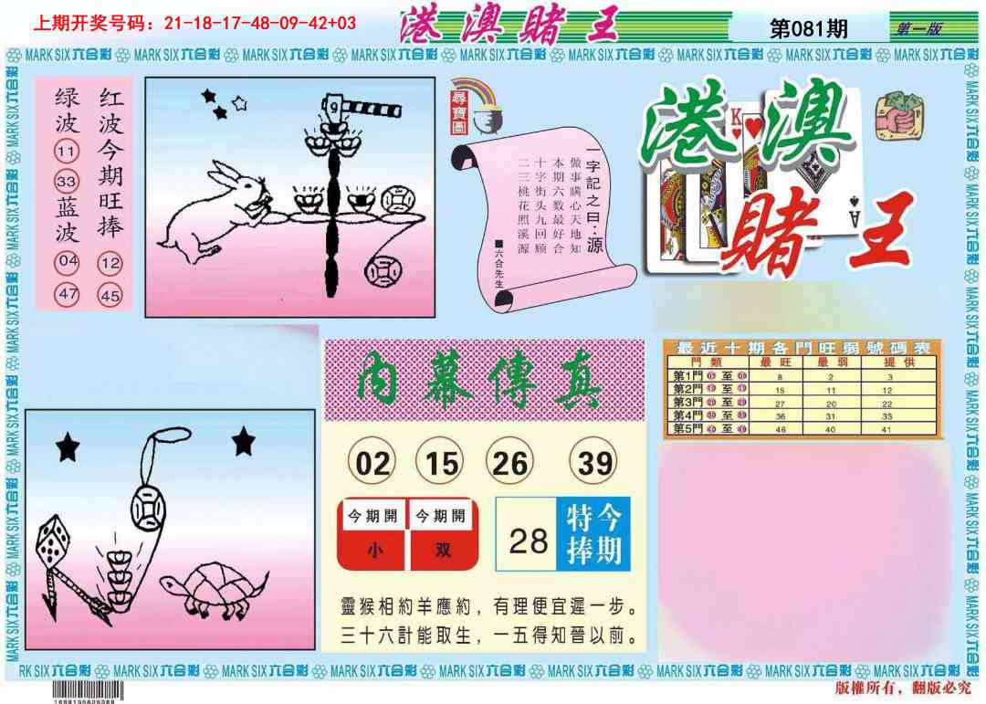 081期港澳赌王A[图]